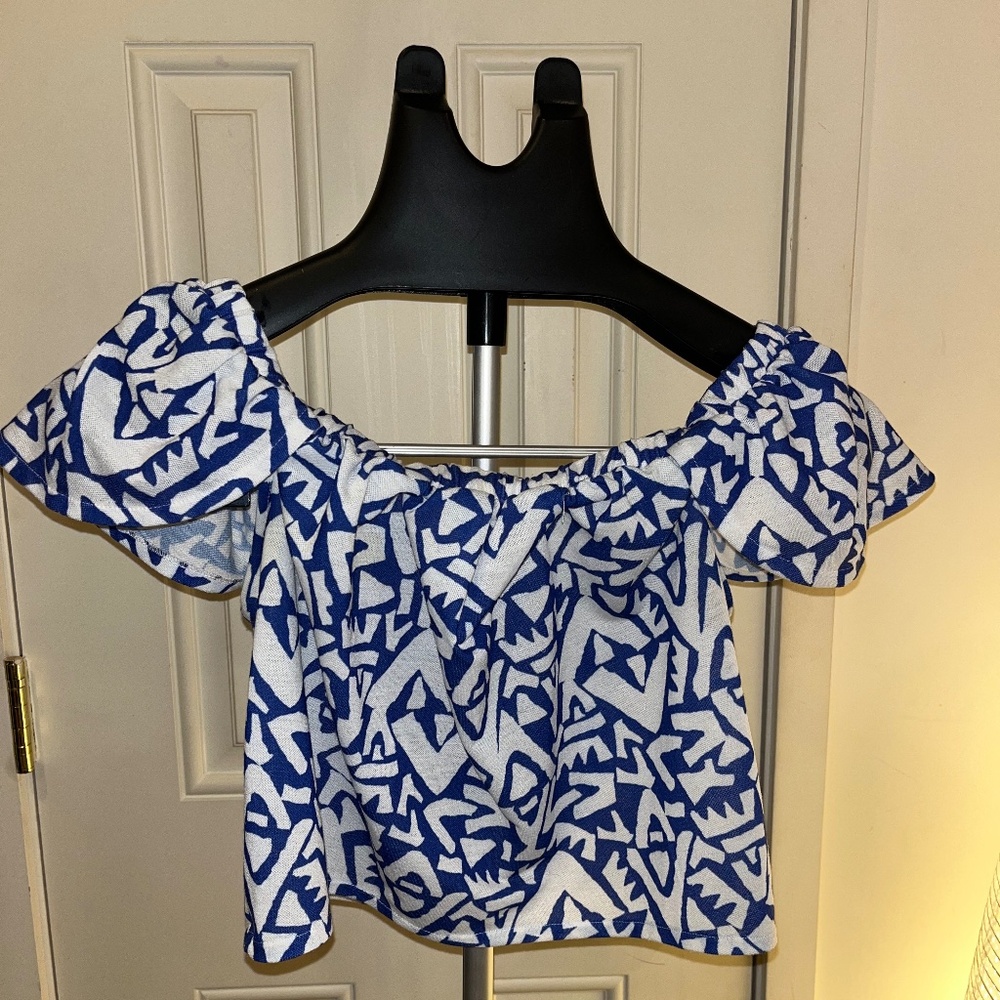 Off Shoulder Zara Asymmetrical Top